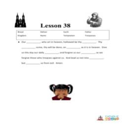 The Our Father - Fill-in-the-Blanks